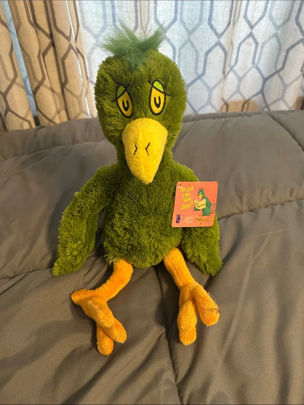 Dr. Seuss Bird from Oh Say Can You Say? Plush.